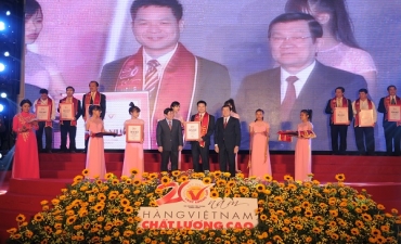 Traphaco tiếp tục được bình chọn và trao chứng nhận Hàng Việt Nam chất lượng cao