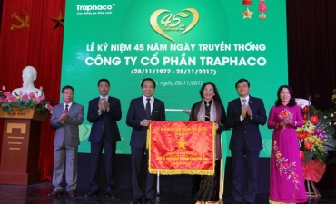Traphaco tổ chức Lễ kỷ niệm 45 năm ngày truyền thống công ty