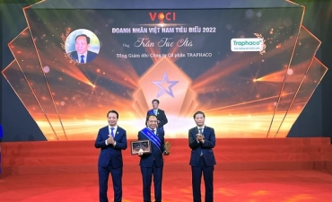 CEO of Traphaco was honored as Vietnam Typical Entrepreneur in 2022