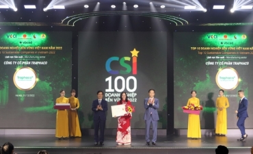 Traphaco was honored as Vietnam Sustainable Enterprise 2022