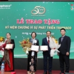 Ceremony of Presenting Achievement Awards "For the Development of Traphaco"