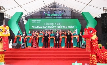 Traphaco khánh thành nhà máy sản xuất thuốc tân dược hiện đại nhất Việt Nam
